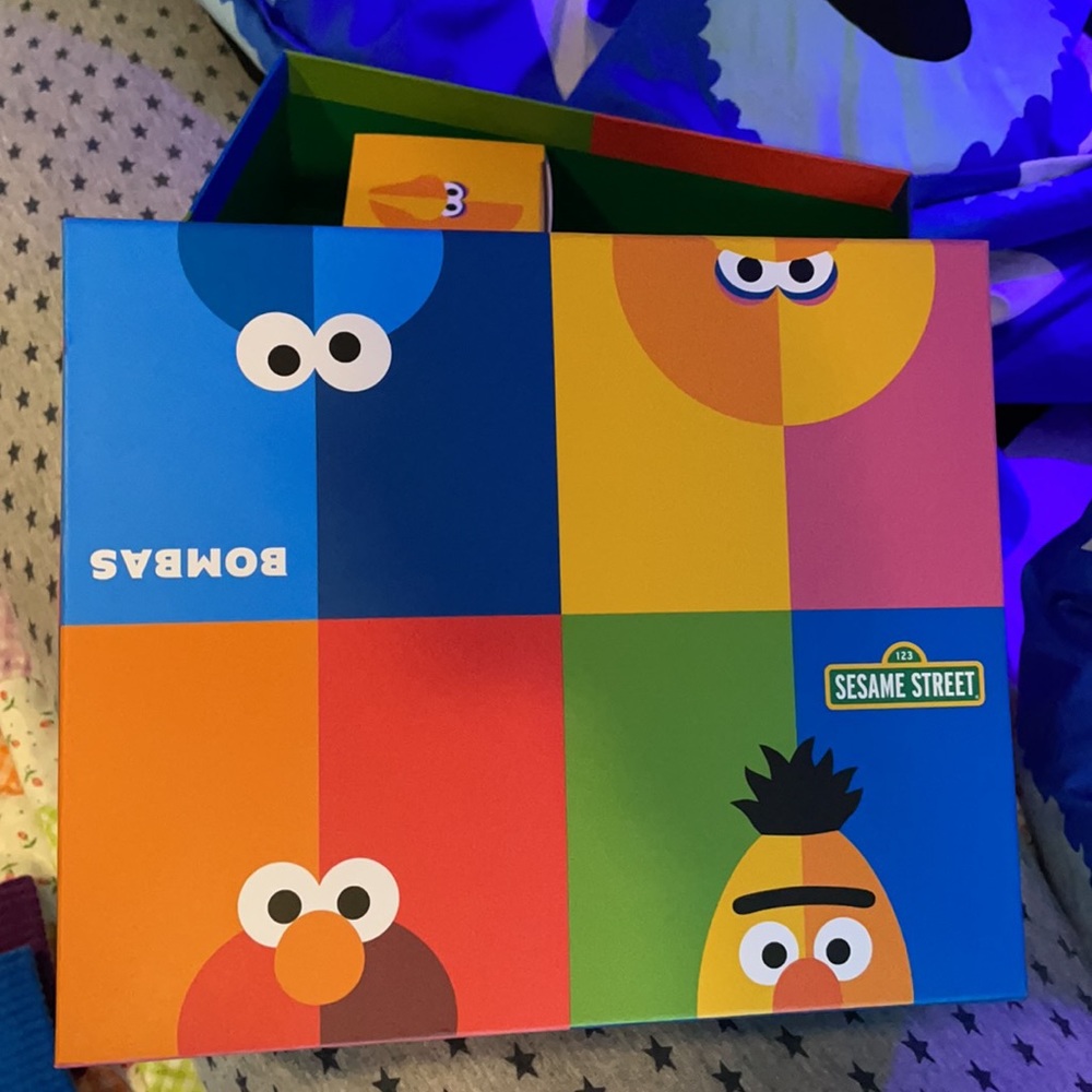 6 pairs of BOMBAS Sesame Street collection